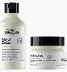 L’Oreal Professionnel Serie Expert DUO Metal Detox Shampoo 300ml and Mask 250ml